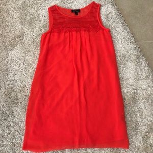 BCX Asymmetrical Crocheted Dress